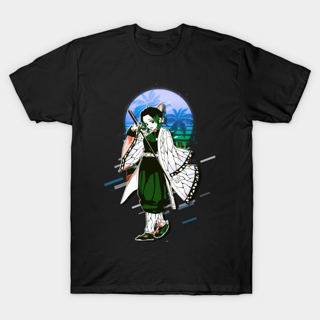 shinobu kocho Demon Slayer T-Shirt by SiksisArt